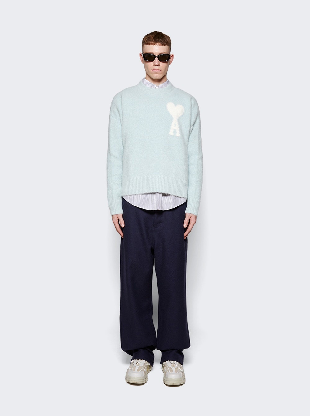 Off-White Ami De Coeur Sweater Aquamarine - 2