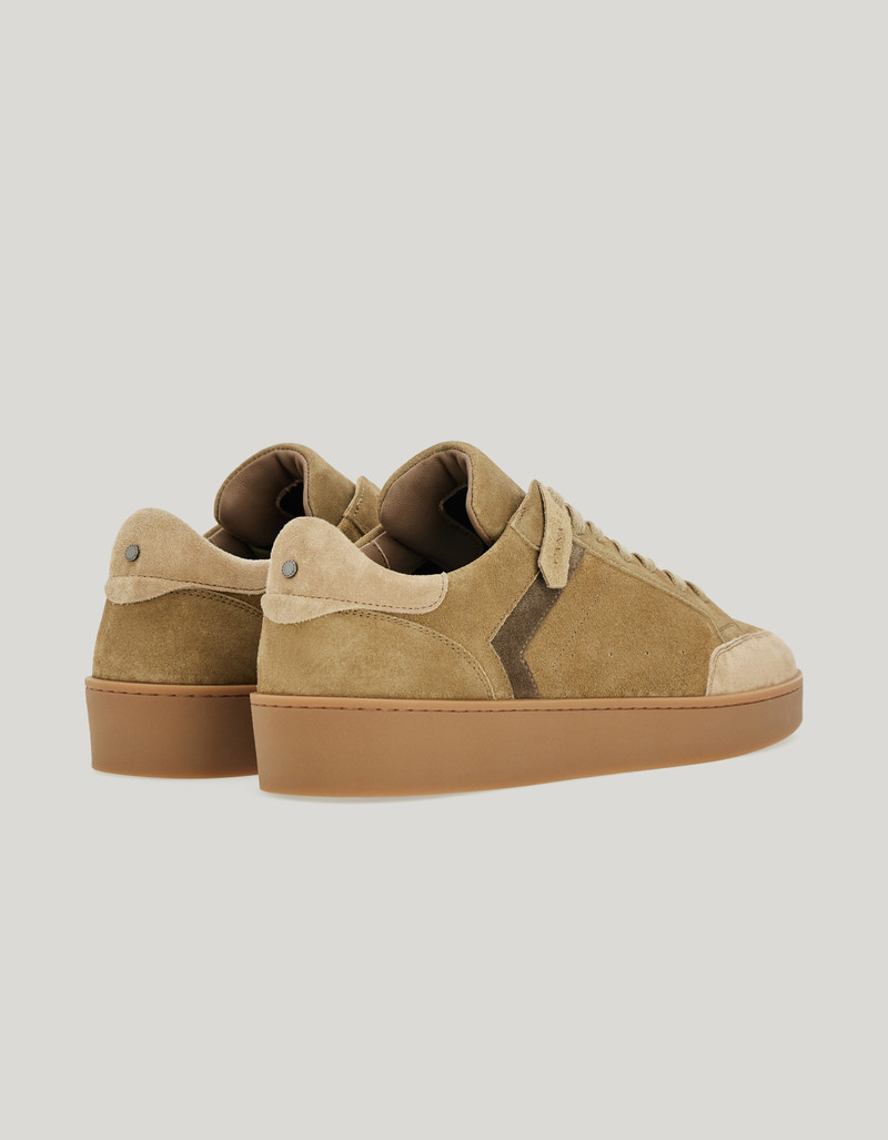 Canali CANALI NUVOLA SNEAKERS WITH RUBBER SOLE IN BEIGE SUEDE outlook
