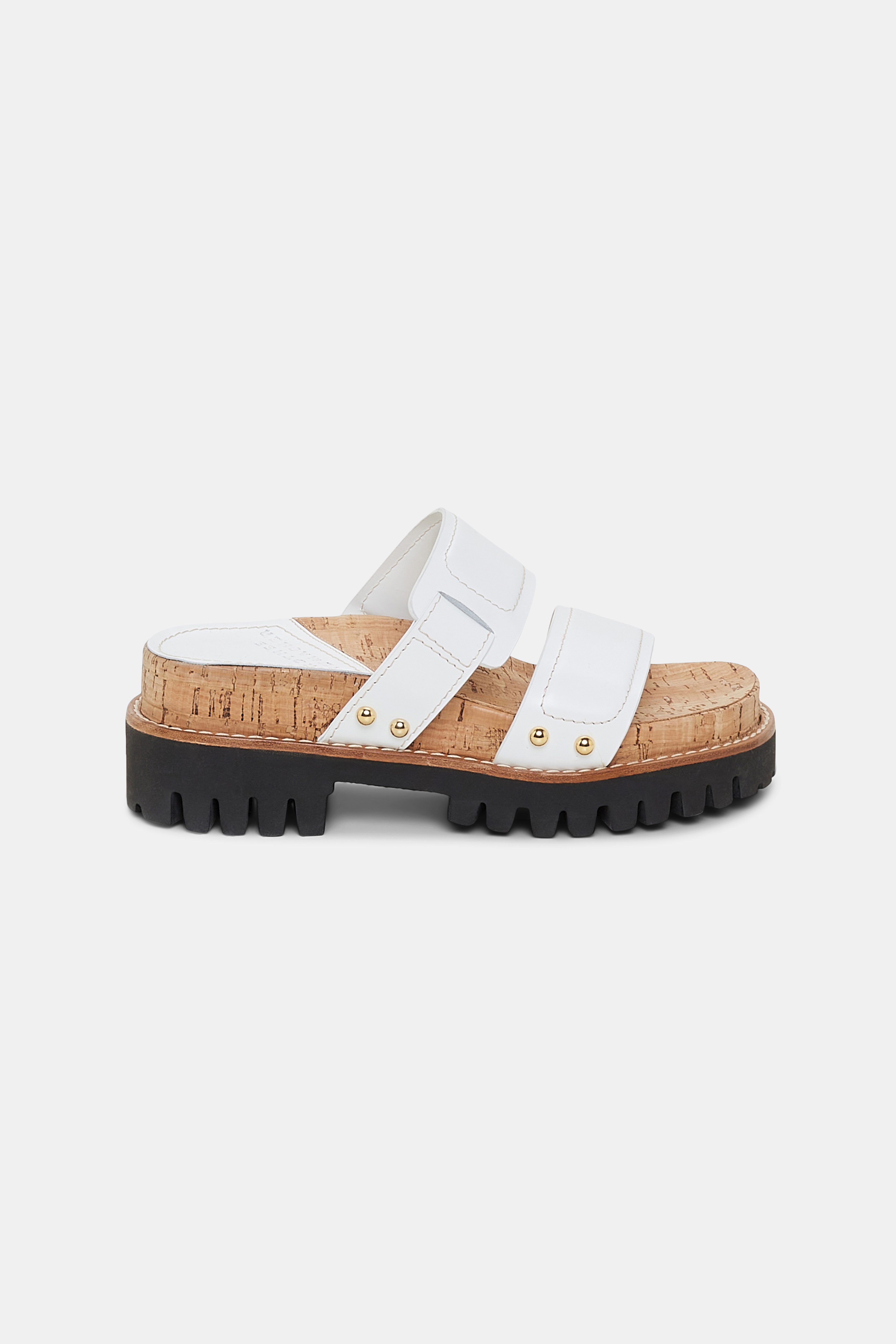 CORK CONTRAST sporty sandal - 1