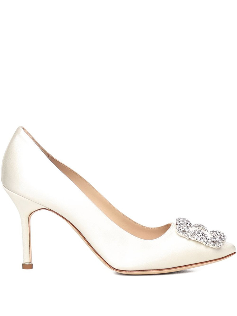 crystal-embellished heel pumps 1
