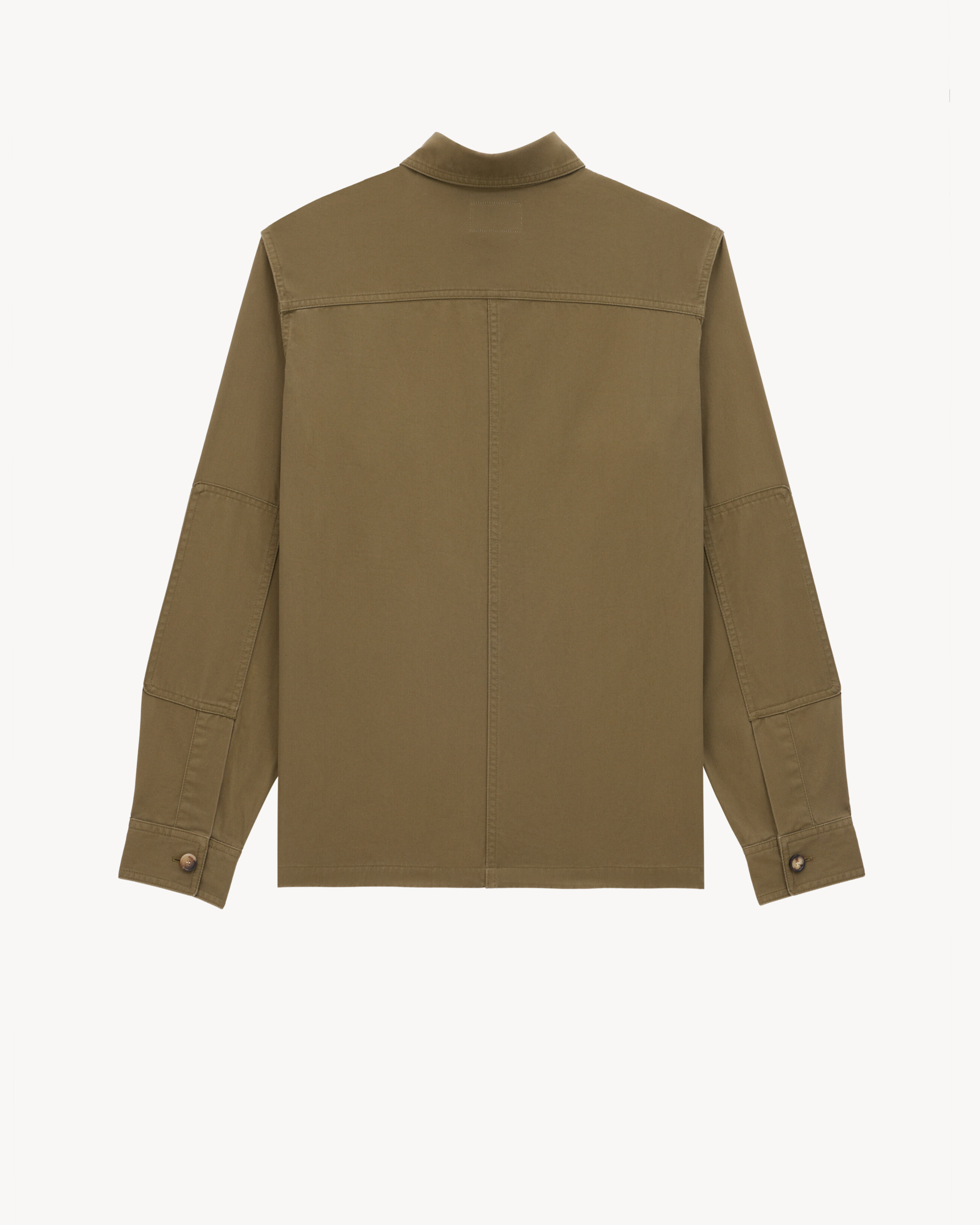 OVERSHIRT IN COTTON TWILL - 4