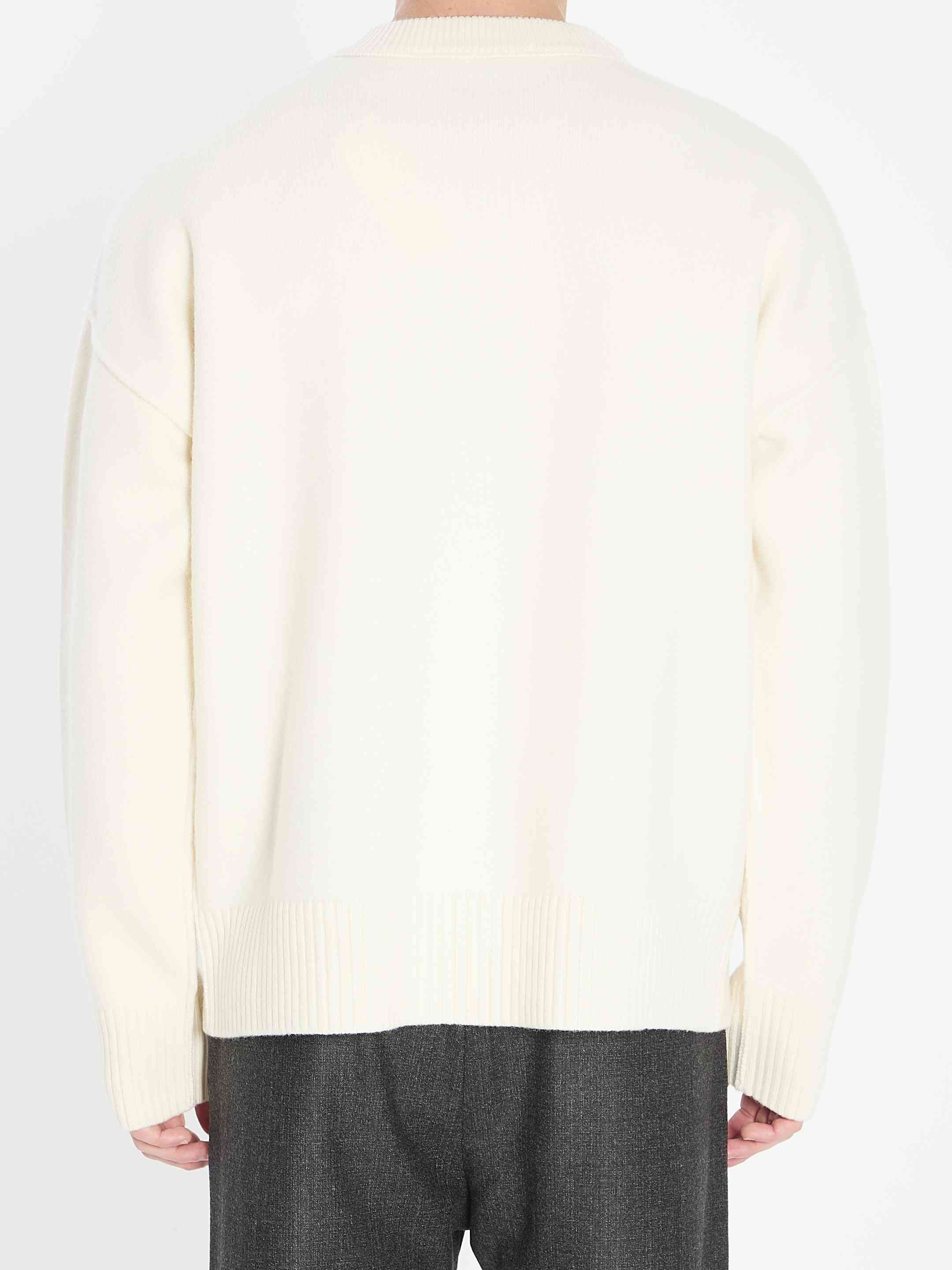 Ami Paris Men Ami De Coeur Sweater - 4