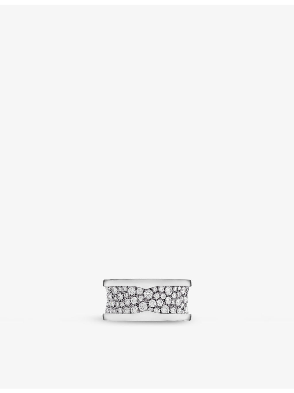 B.zero1 18kt white gold and diamond ring - 4