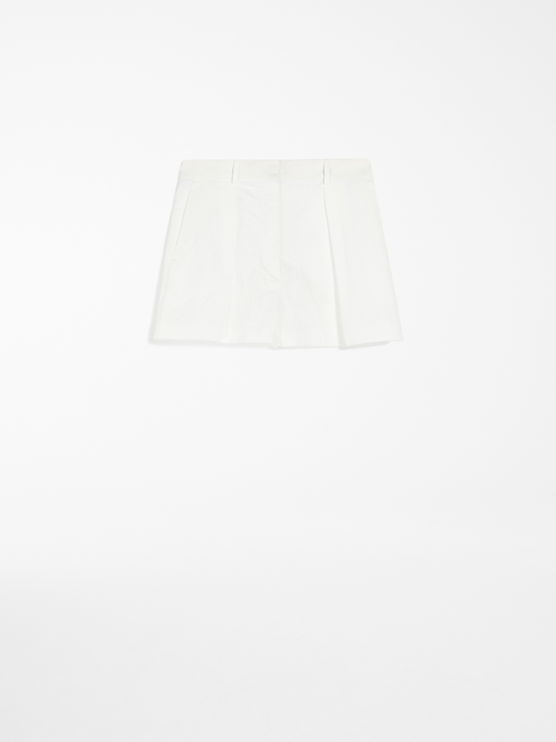NOVAK Cotton and linen shorts - 1