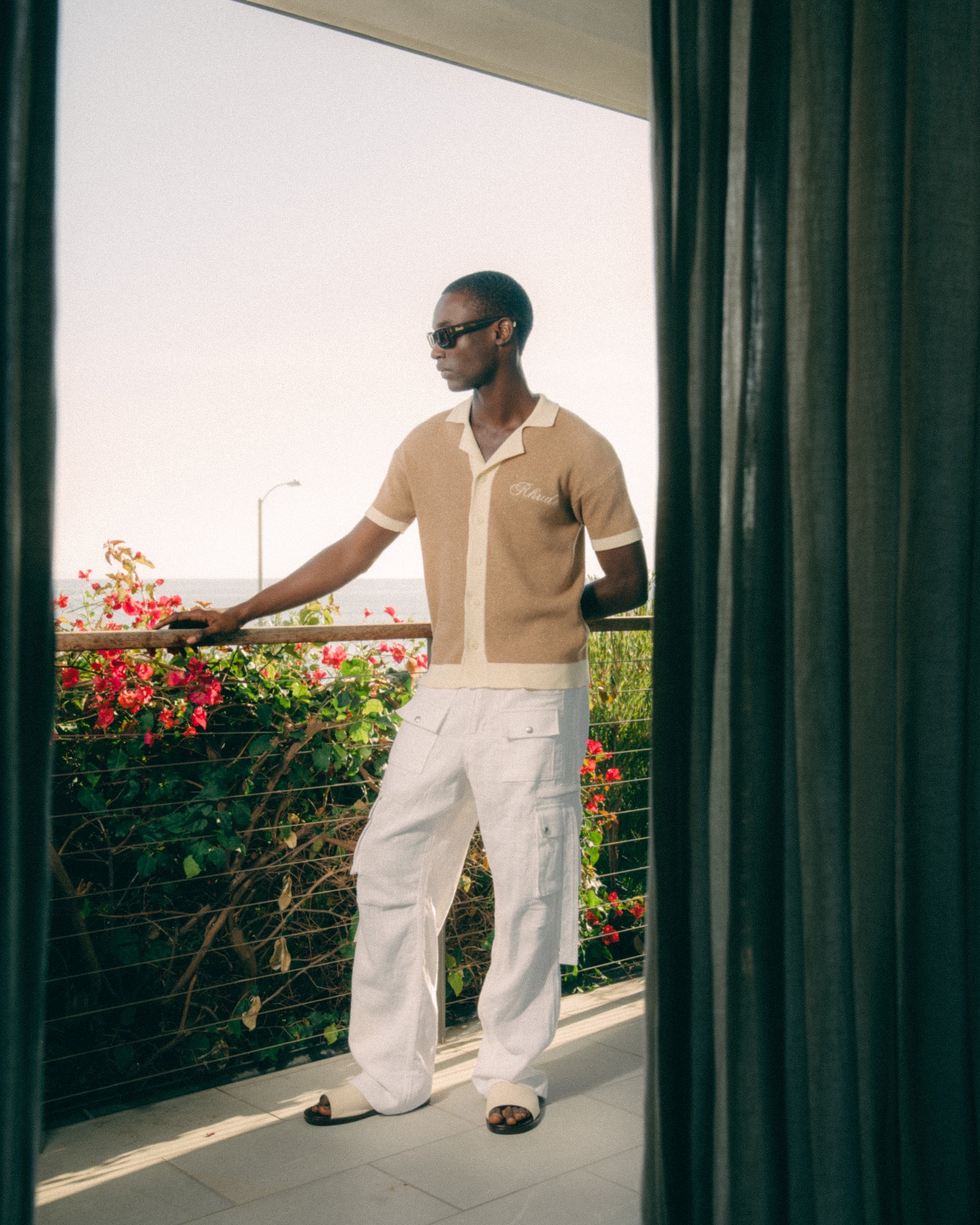 AMARO LINEN CARGOS - 2