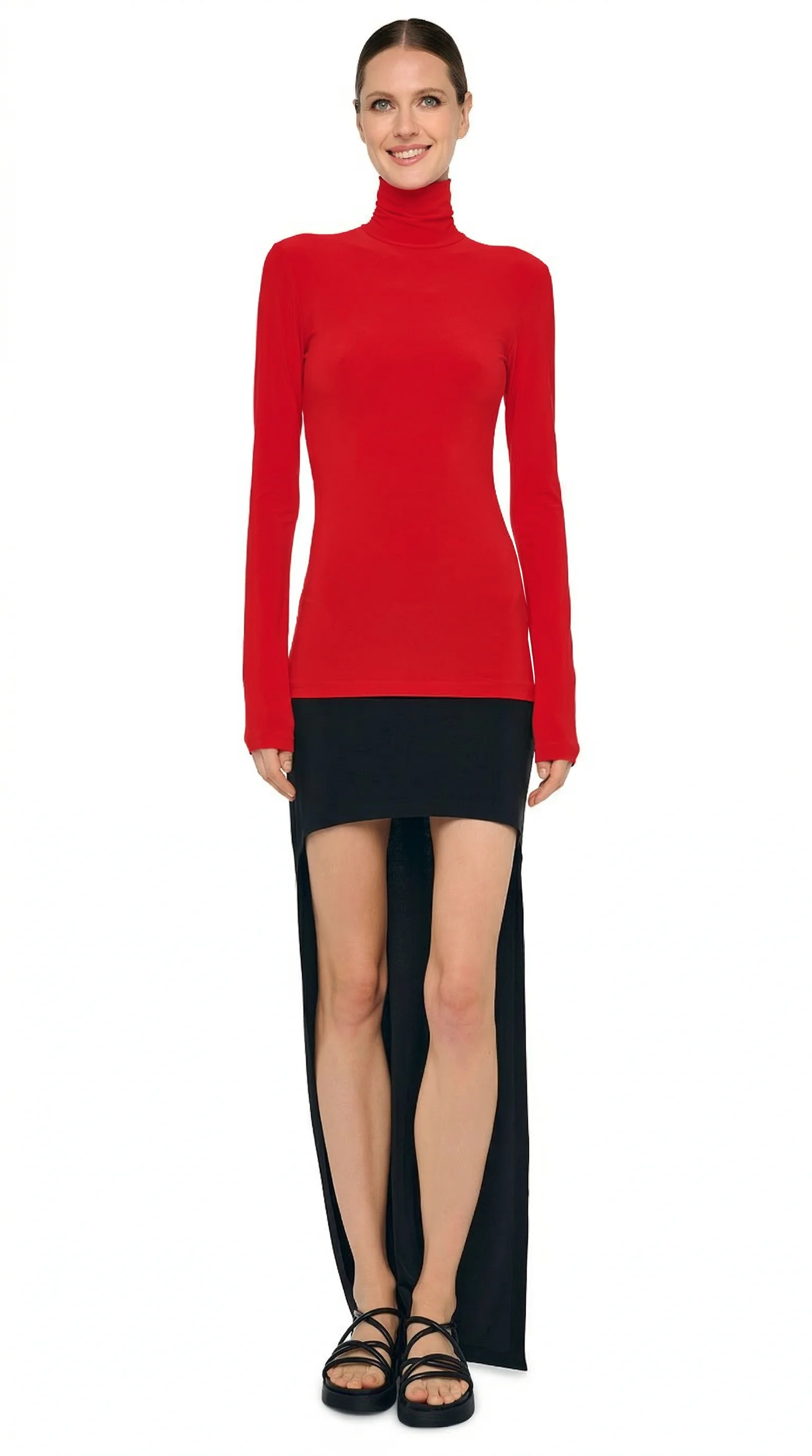 LONG SLEEVE TURTLE TOP - 1