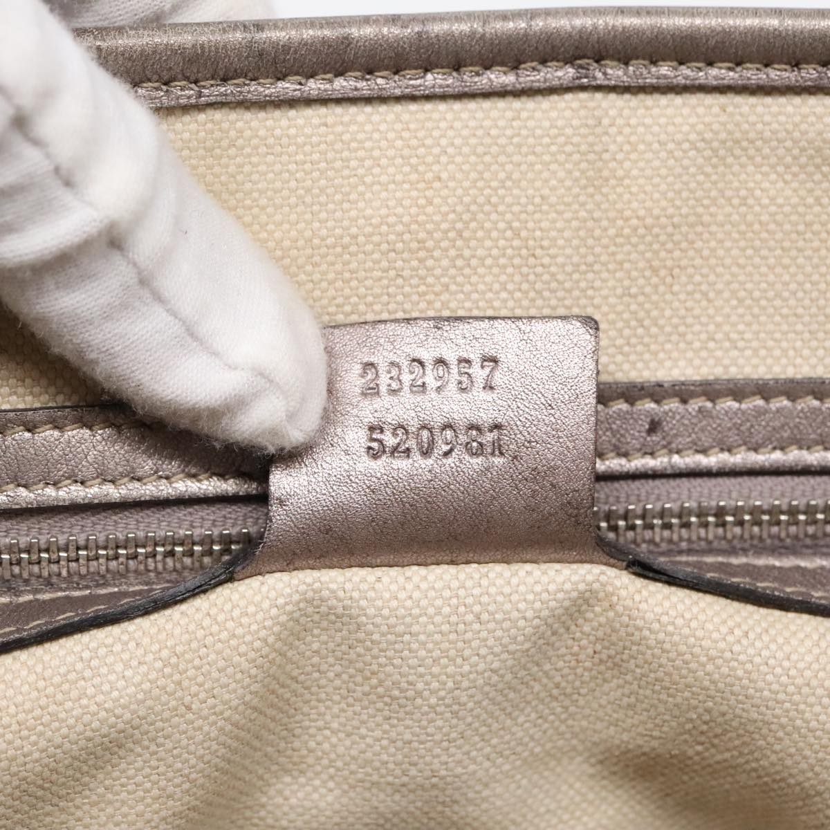 GUCCI Guccissima GG Canvas GG Twins Tote Bag Leather Pink - 12