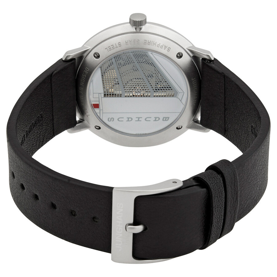 Junghans - Junghans Max Bill Automatic Bauhaus White Dial Men's Watch 027/4009.02 - 3