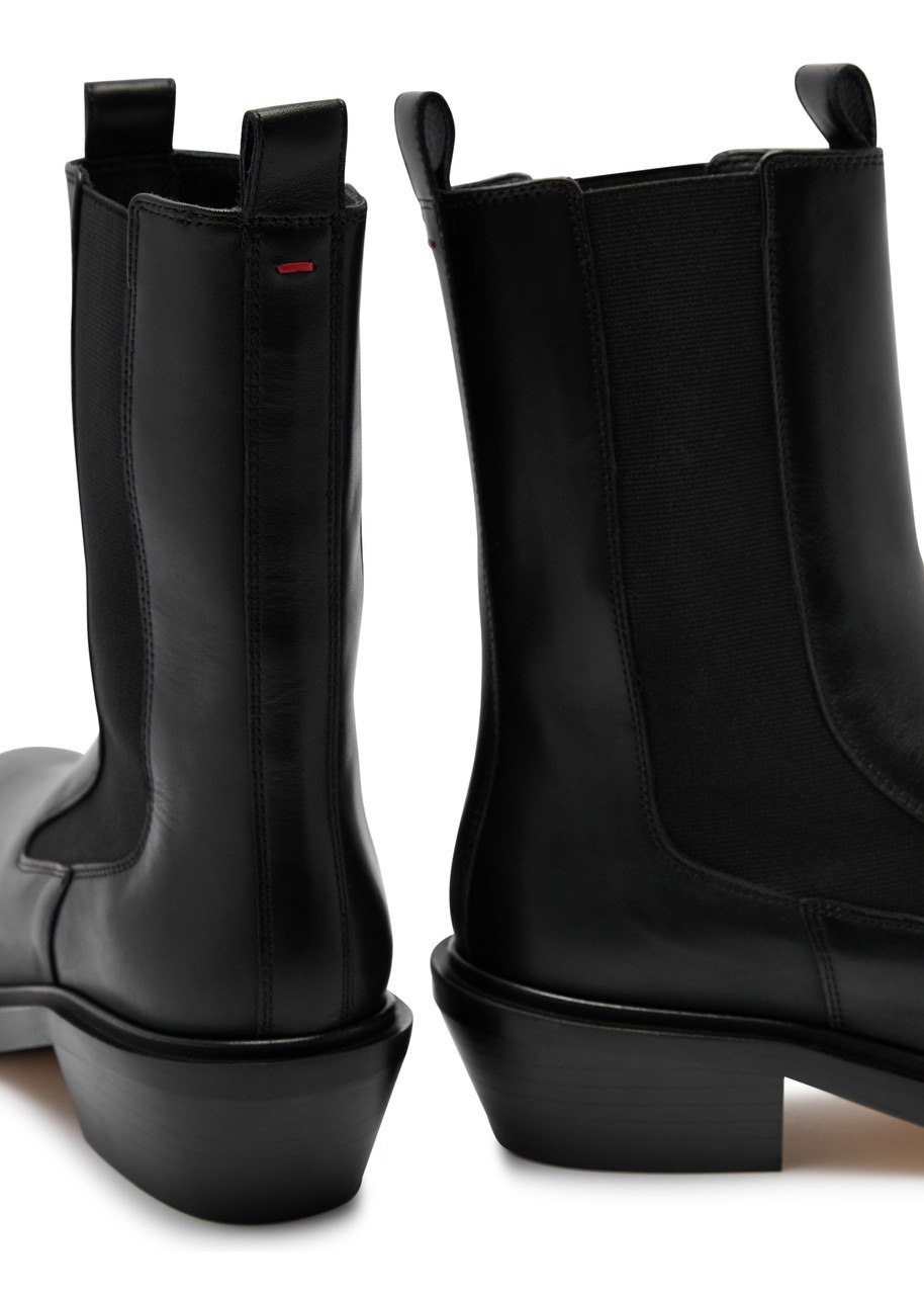 Aeyde Antonia Leather Chelsea Boots - 4