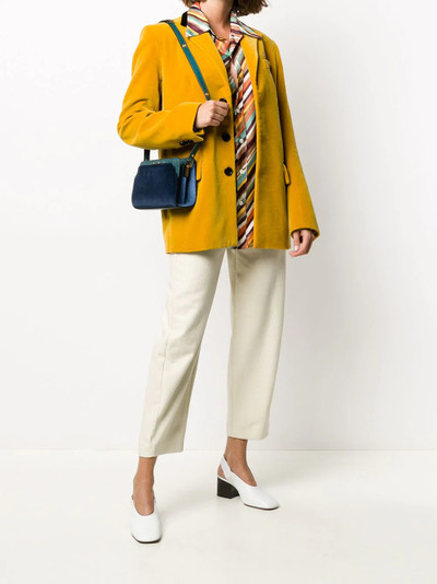 Marni Trunk panelled shoulder bag outlook