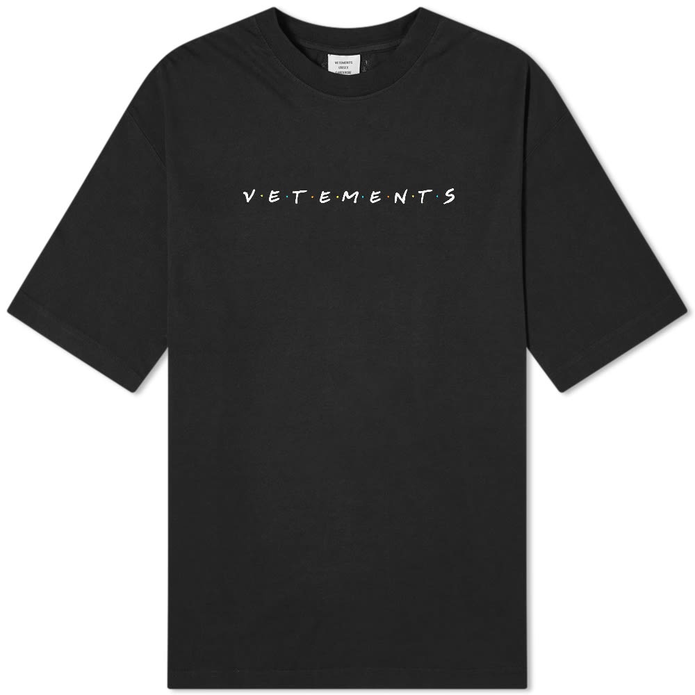 VETEMENTS Oversized Friendly Logo Tee - 1