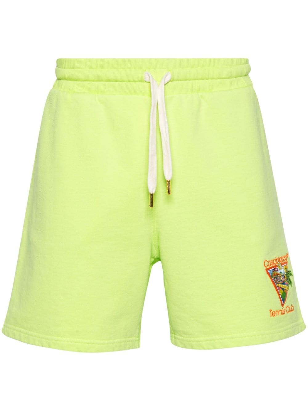 Tennis Club-embroidered track shorts - 1