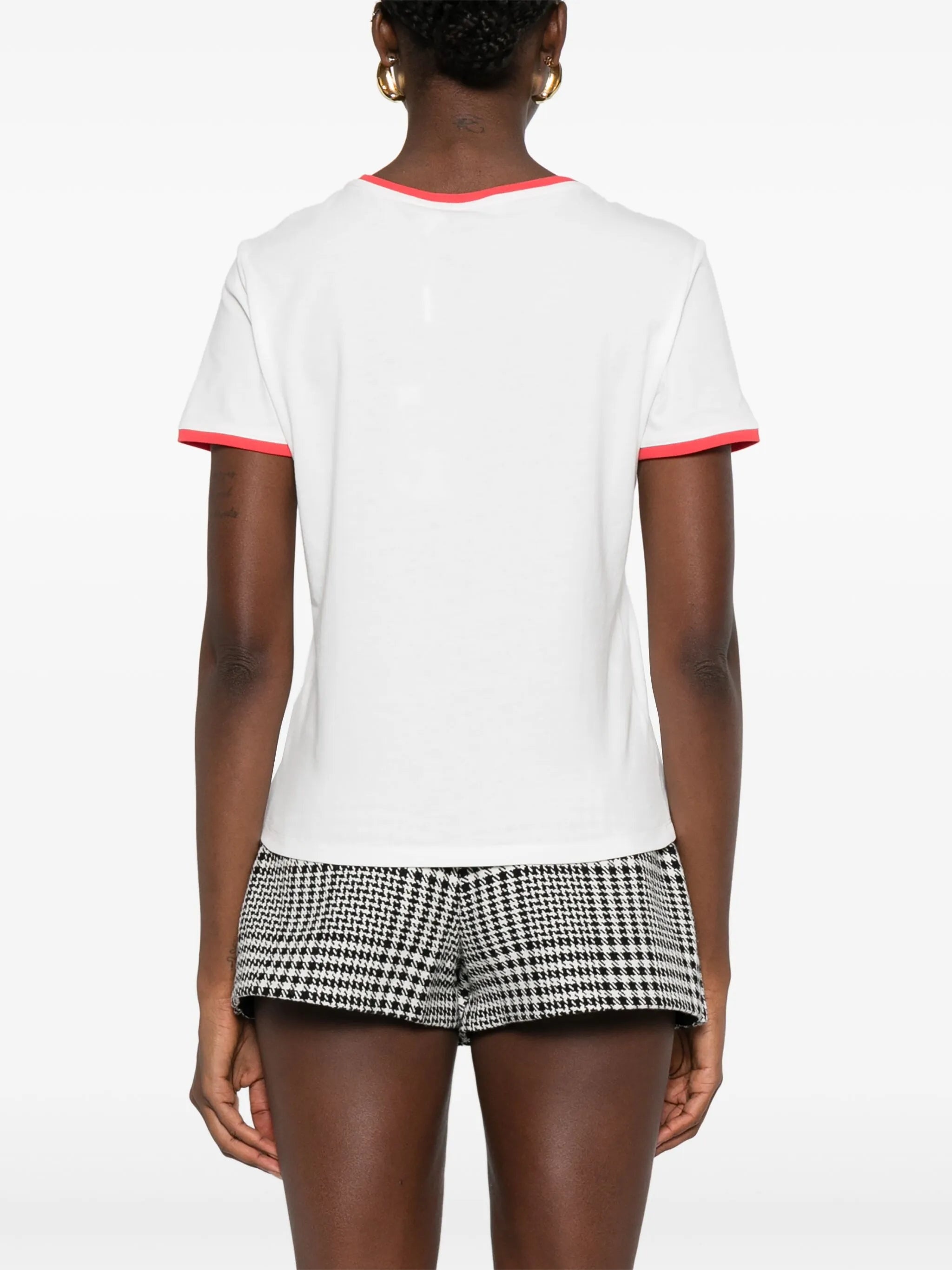 Self Portrait Logo-print T-shirt - 4