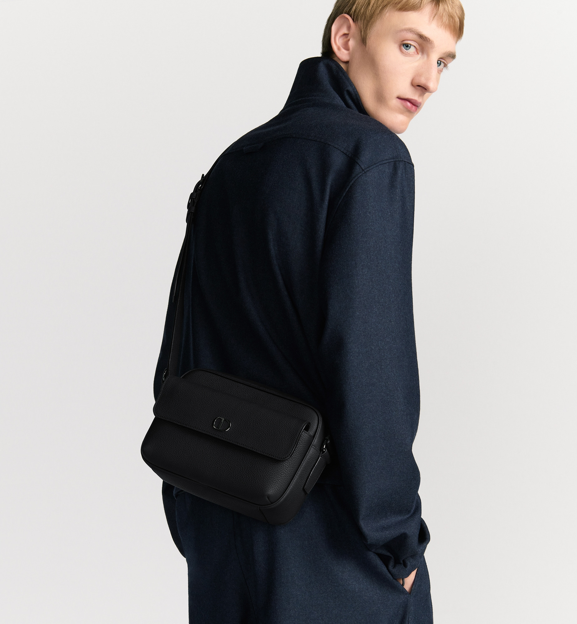 CD Icon Zipped Messenger Bag - 2