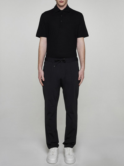 Herno Stretch nylon trousers outlook