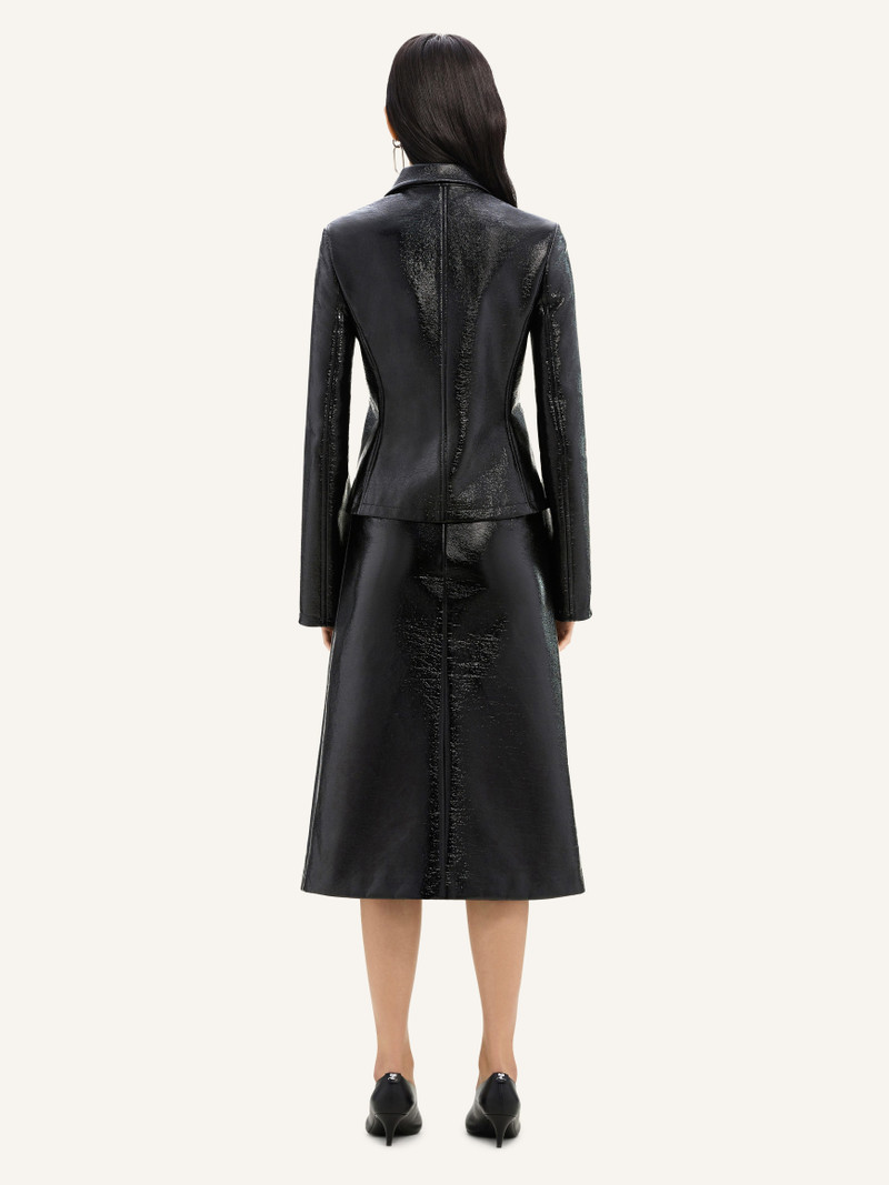 ZIPPED VINYL JACKET 4