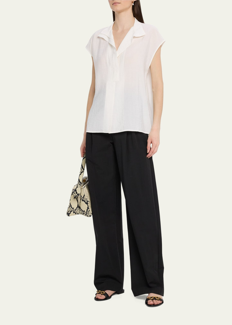 Vince Cap-Sleeve Blouse outlook