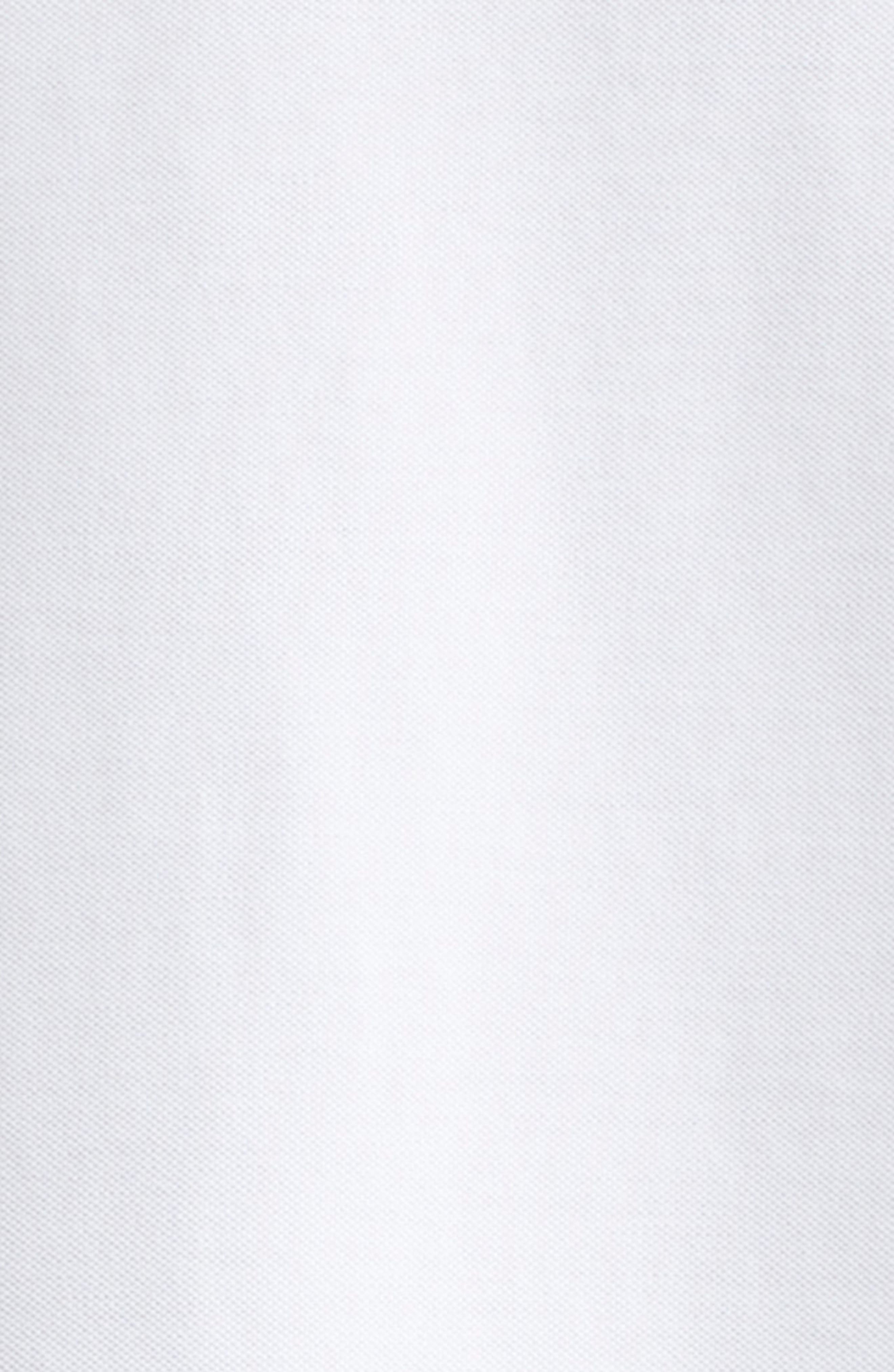 Stone Island 2SC18 Slim Fit Piqué Polo in V1001 White at Nordstrom - 6