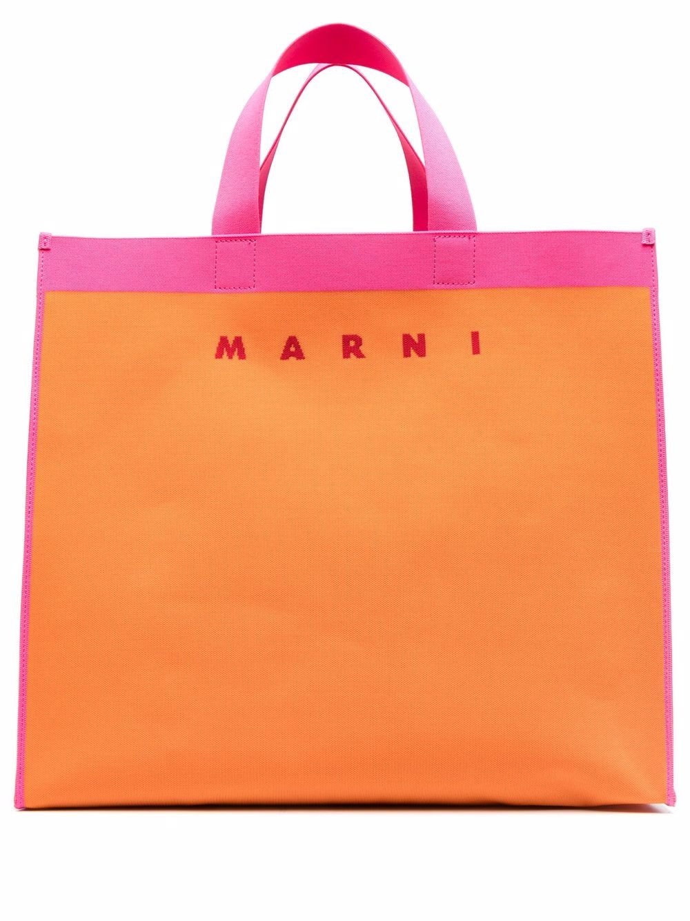 logo-print tote bag - 1