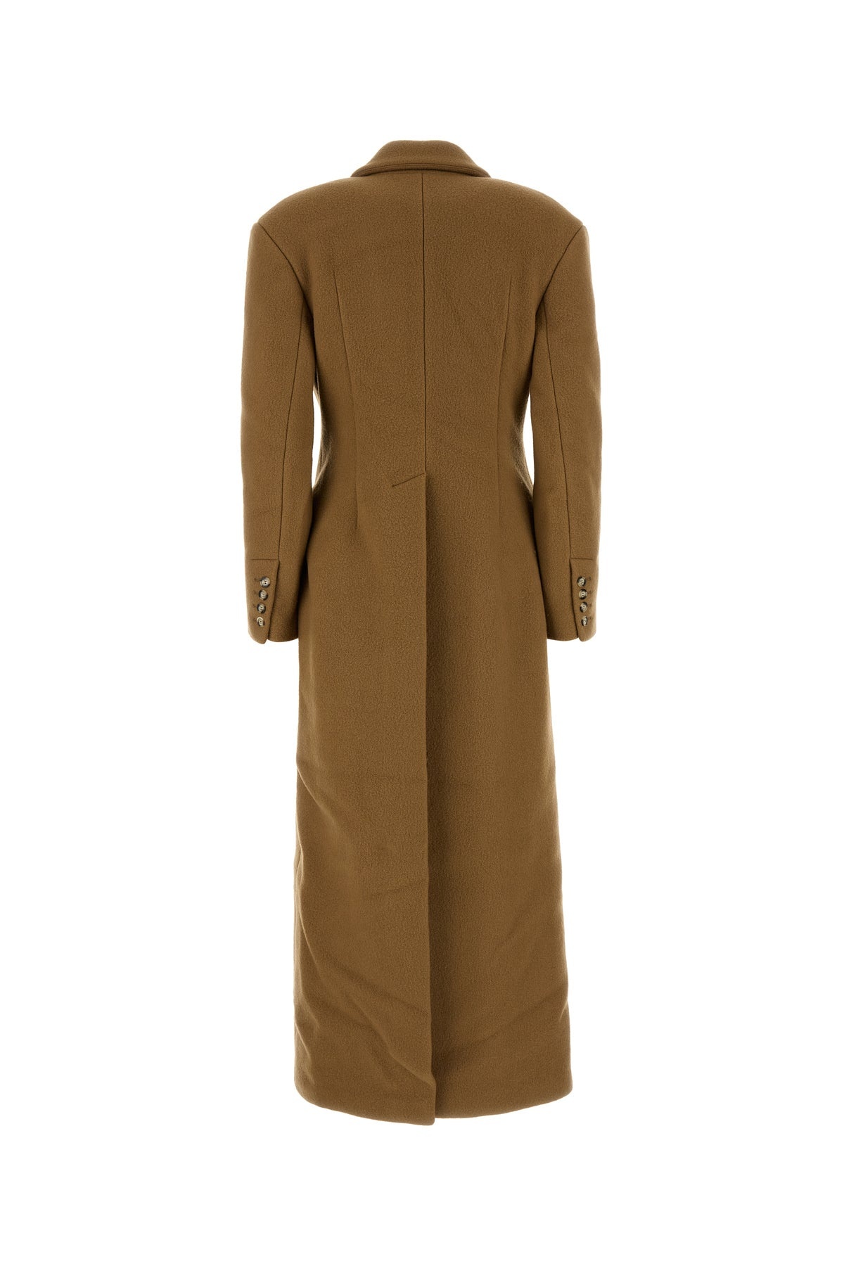 Camel wool blend Ferris coat - 2