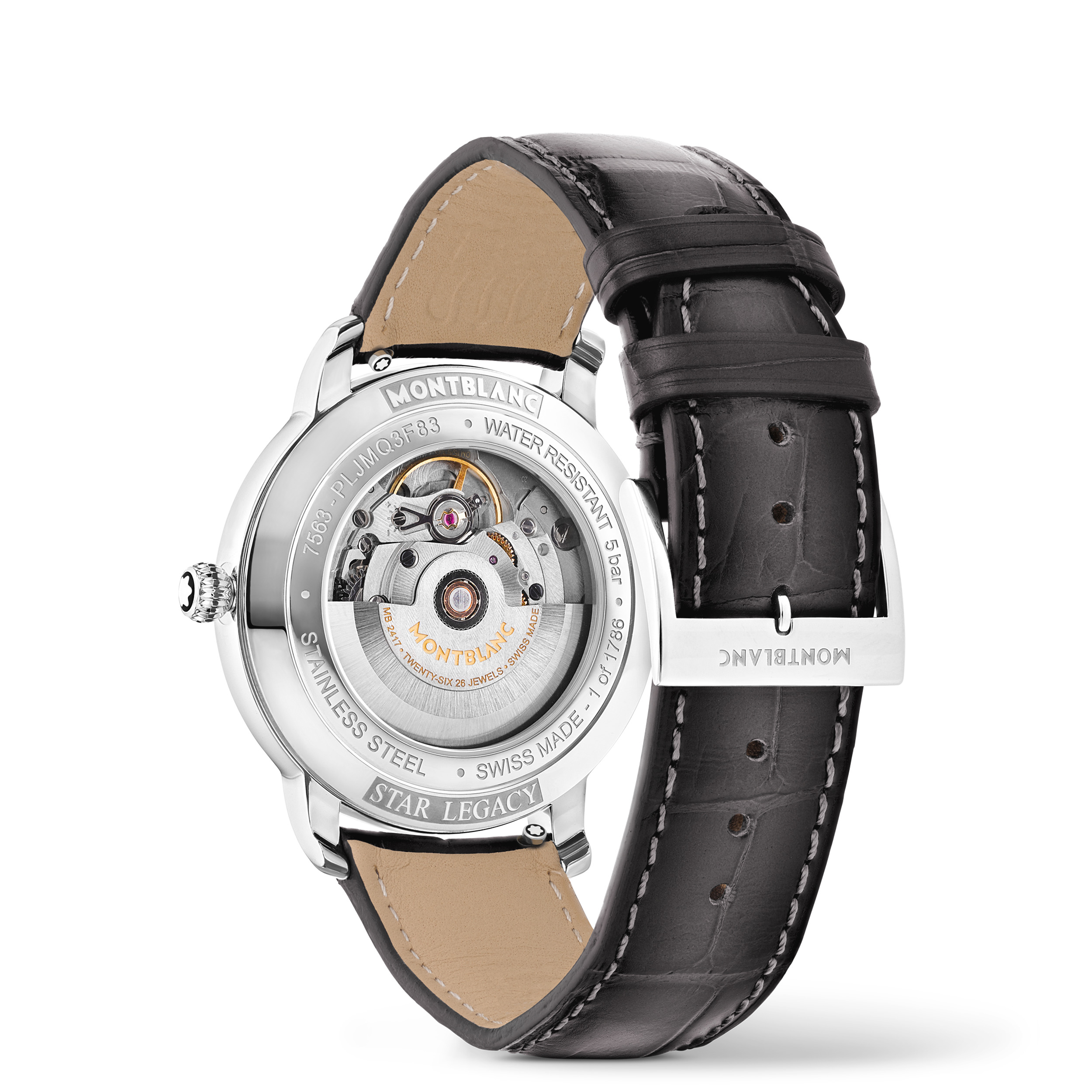 MONTBLANC STAR LEGACY AUTOMATIC DATE 39 MM LIMITED EDITION - 1786 PIECES - 5
