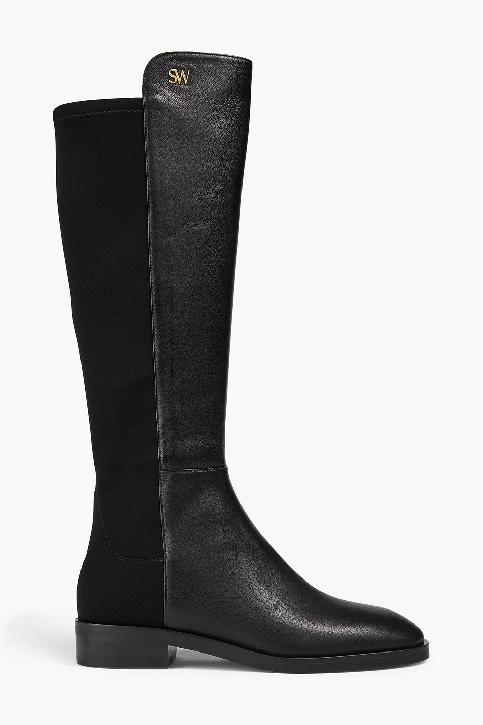 Keelan City microstretch and leather knee boots - 1