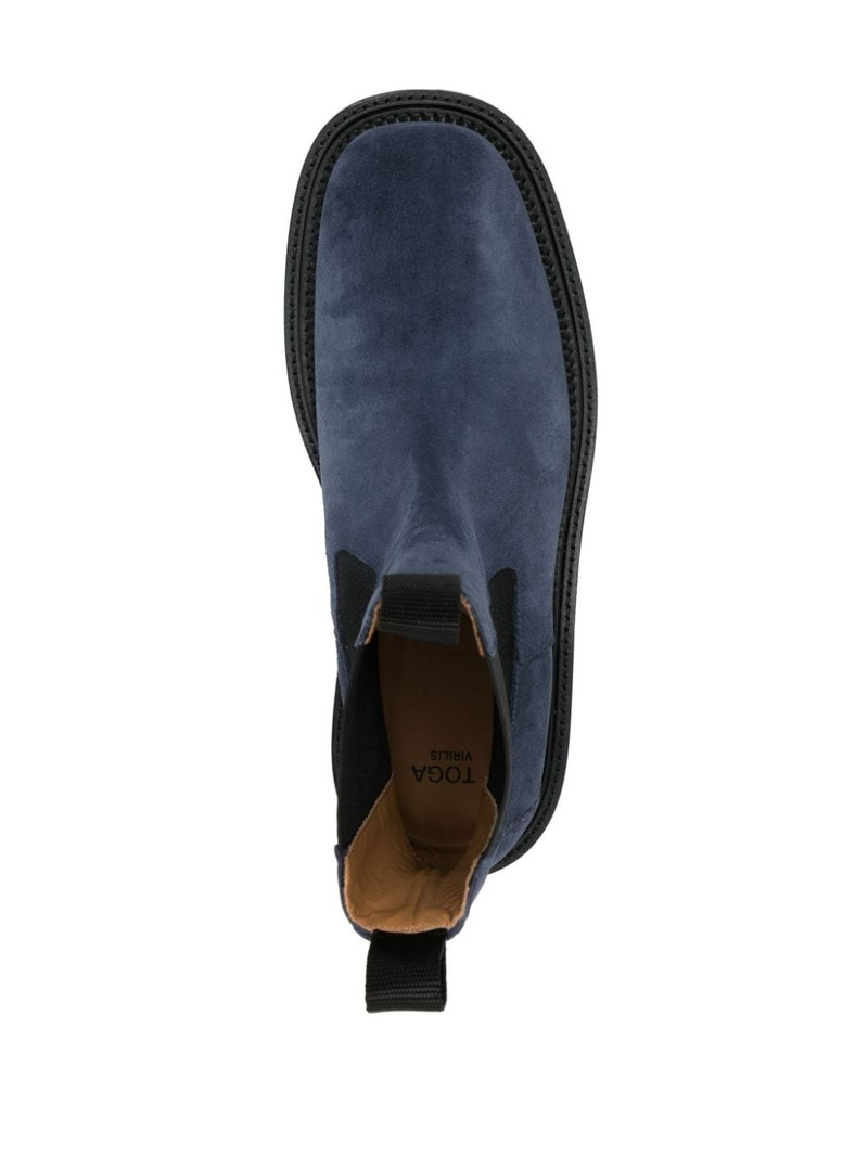 stud-embellished suede ankle boots 4