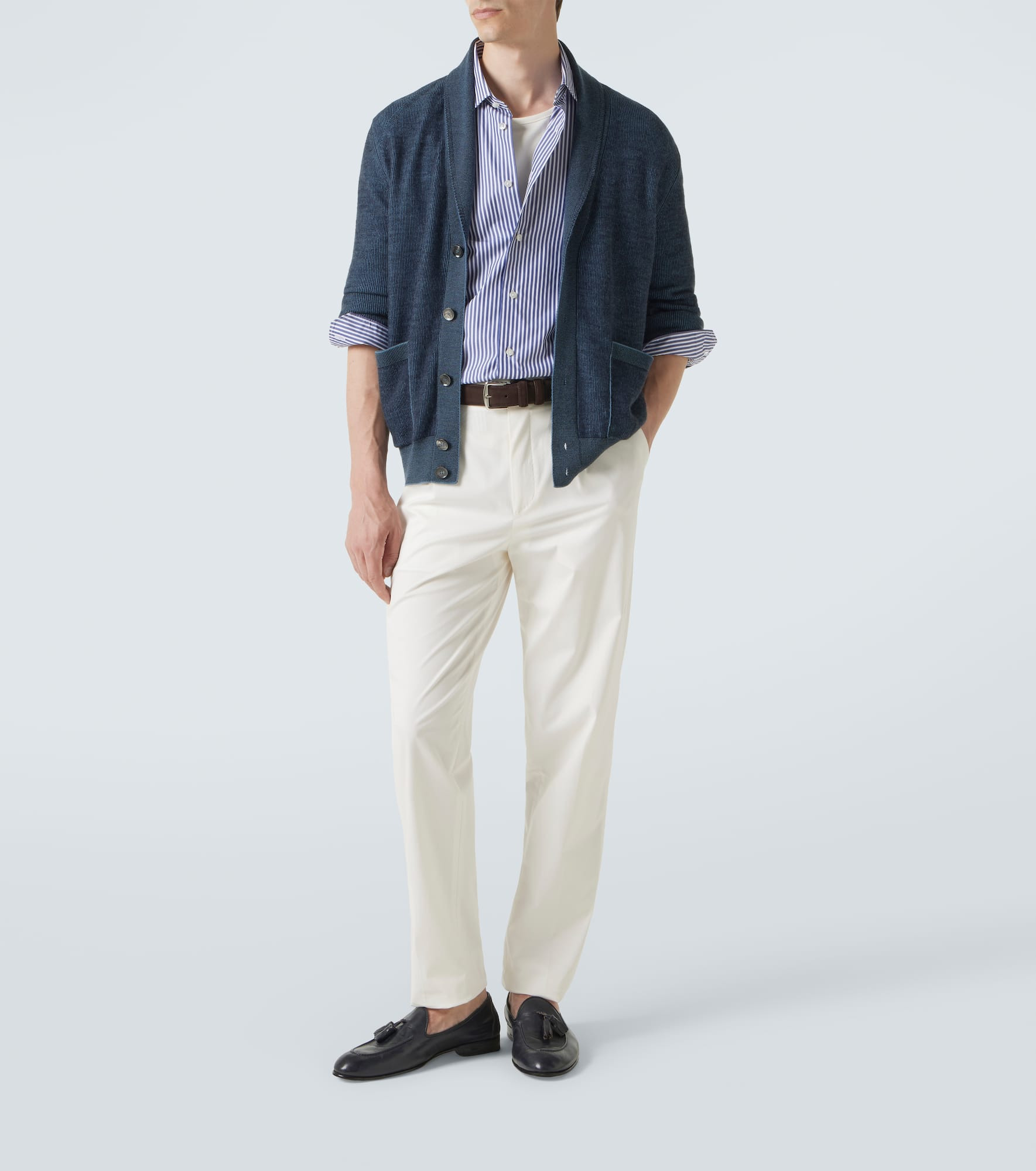 Cashmere and wool cardigan - 2
