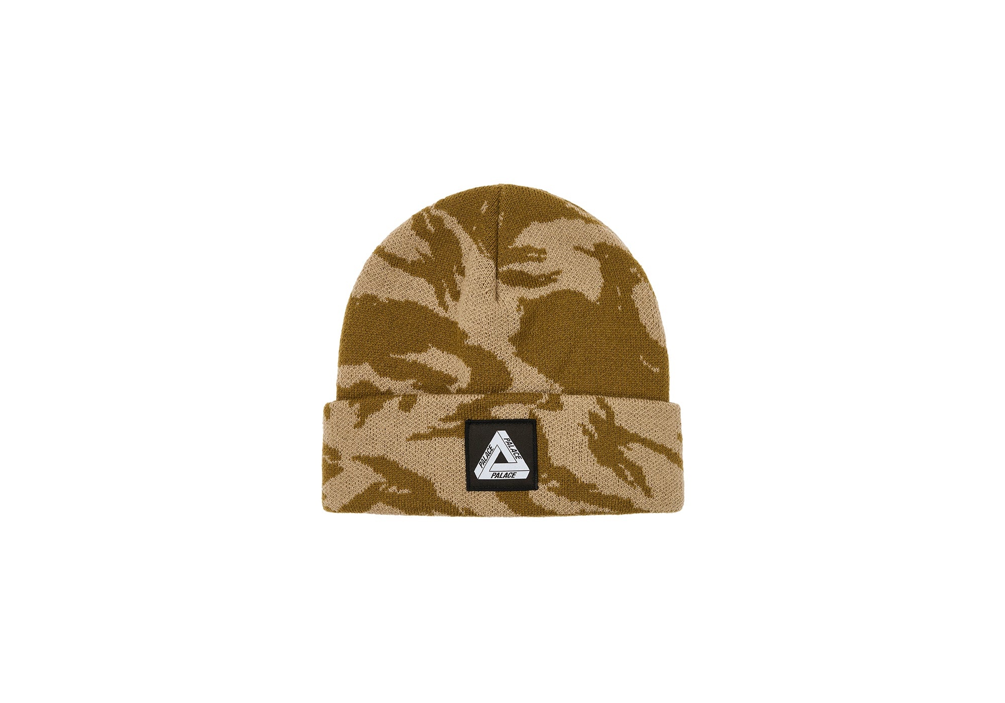 PALACE TRI-FERG PATCH BEANIE DESERT DPM CAMO | REVERSIBLE