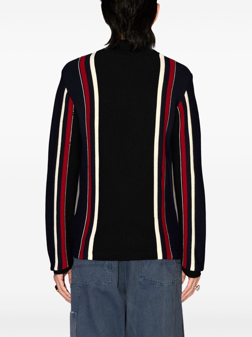 logo-embroidered jumper - 5
