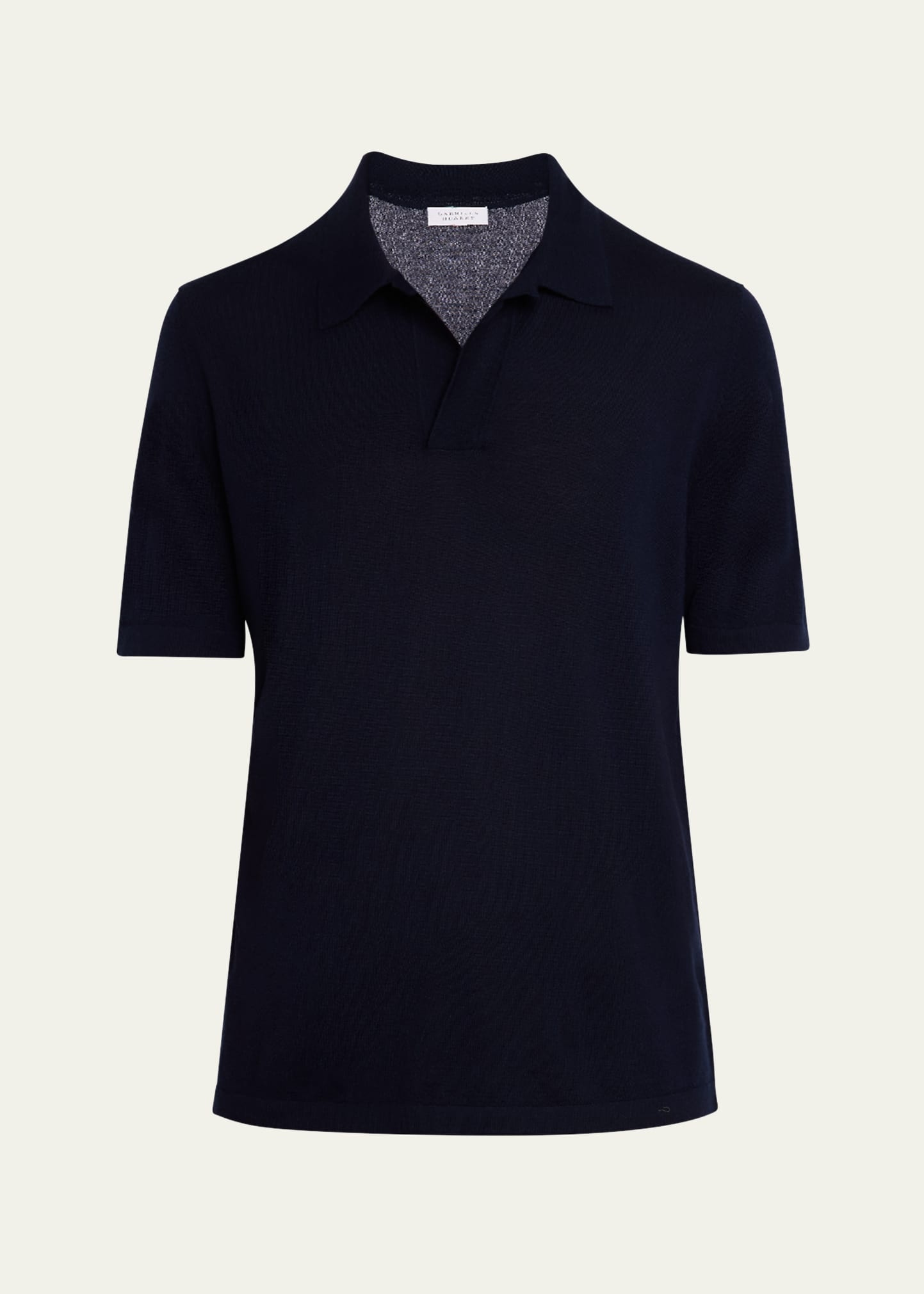 Men's Stendhal Cashmere Knit Polo Shirt - 1