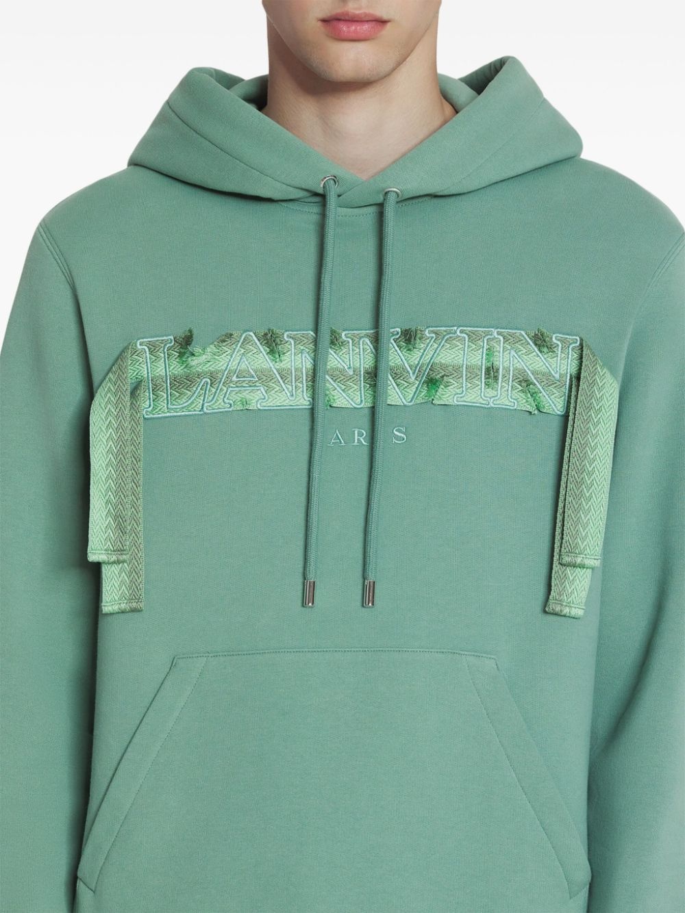 Curb-lace hoodie - 5