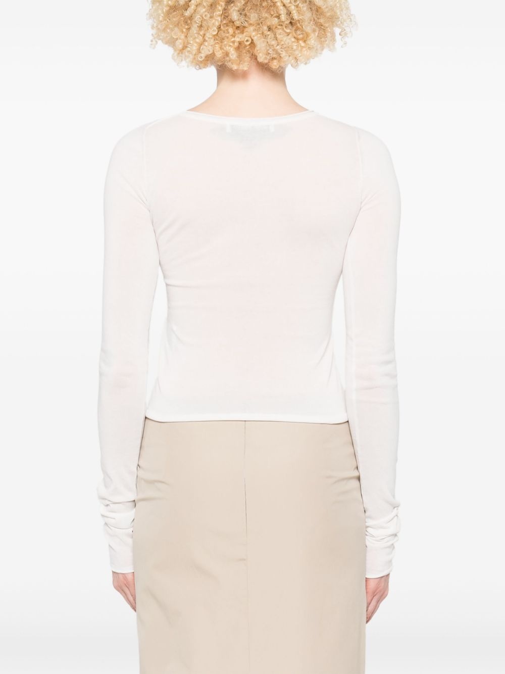 crew-neck top - 4