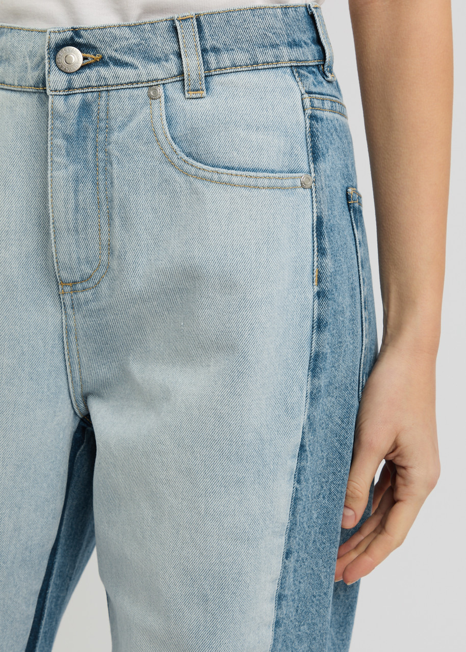 Stella Mccartney Panelled Straight-leg Jeans - 5