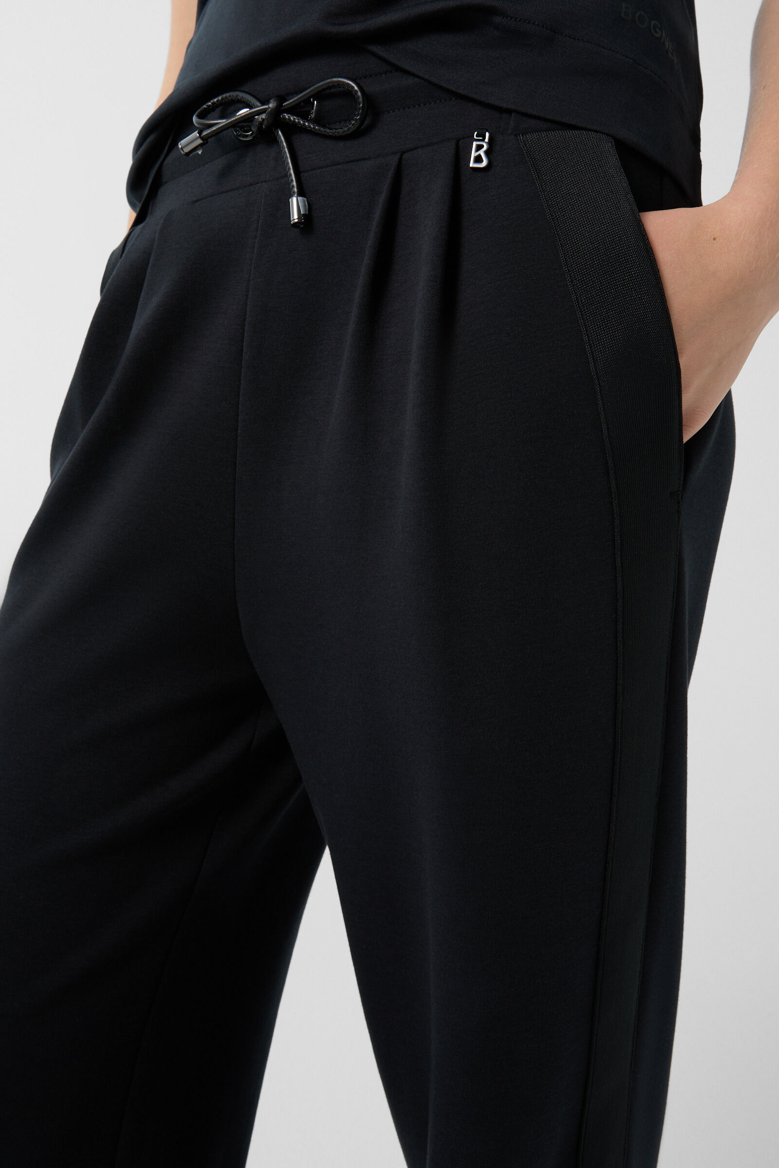 Filia jersey pants in Black - 5