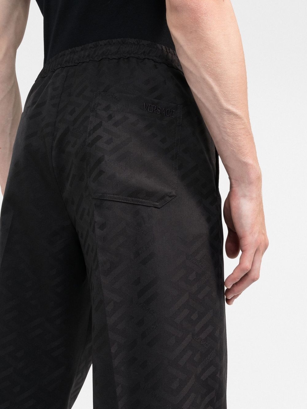 La Greca-print track pants - 5