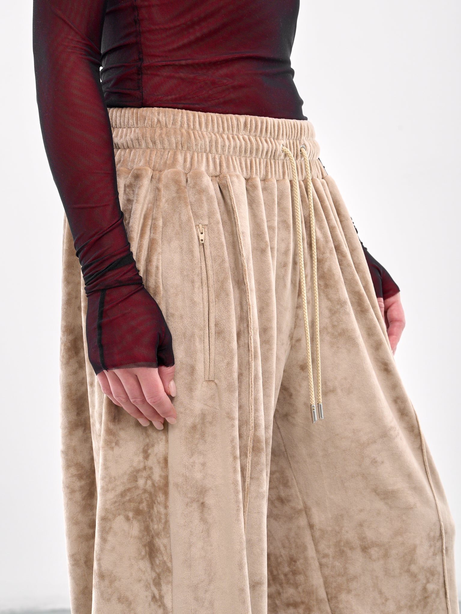 Velour Track Pants - 4
