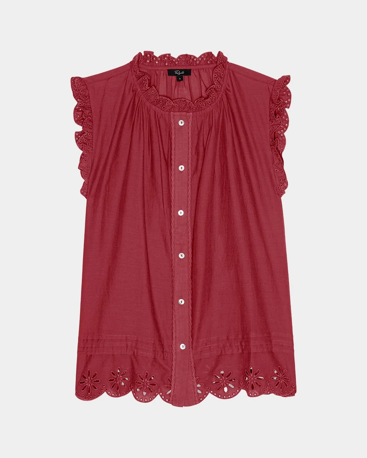 Avery Sleeveless Cotton Top - 1