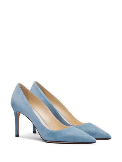 Prada 85mm stiletto pumps outlook