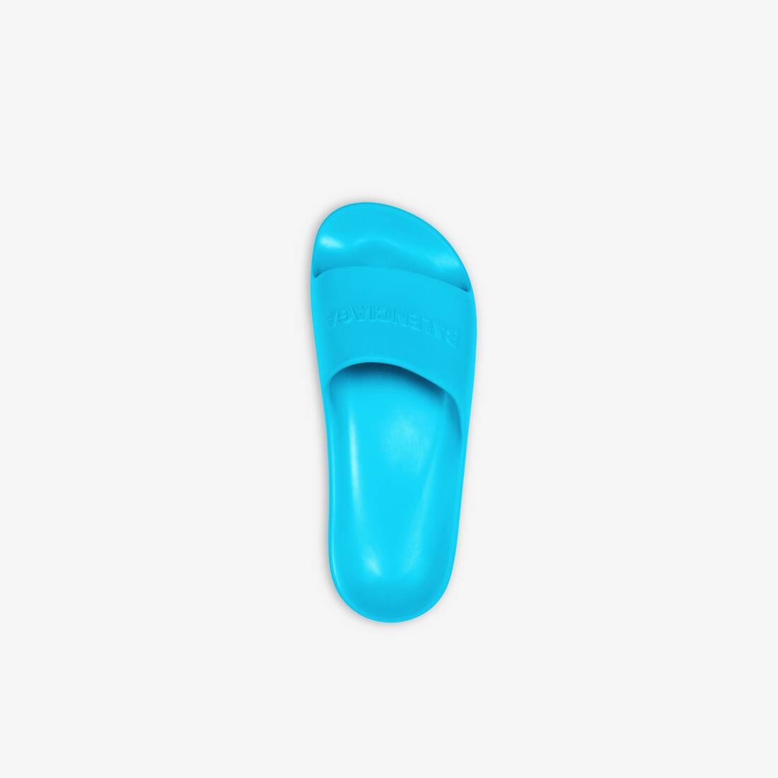 Women's Chunky Slide Sandal in Blue - 5