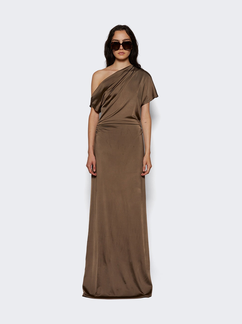 Inez Dress Natural Brown - 3