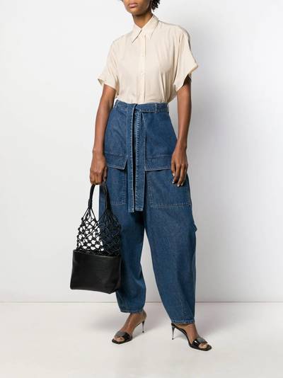 Stella McCartney tie waist harem jeans outlook