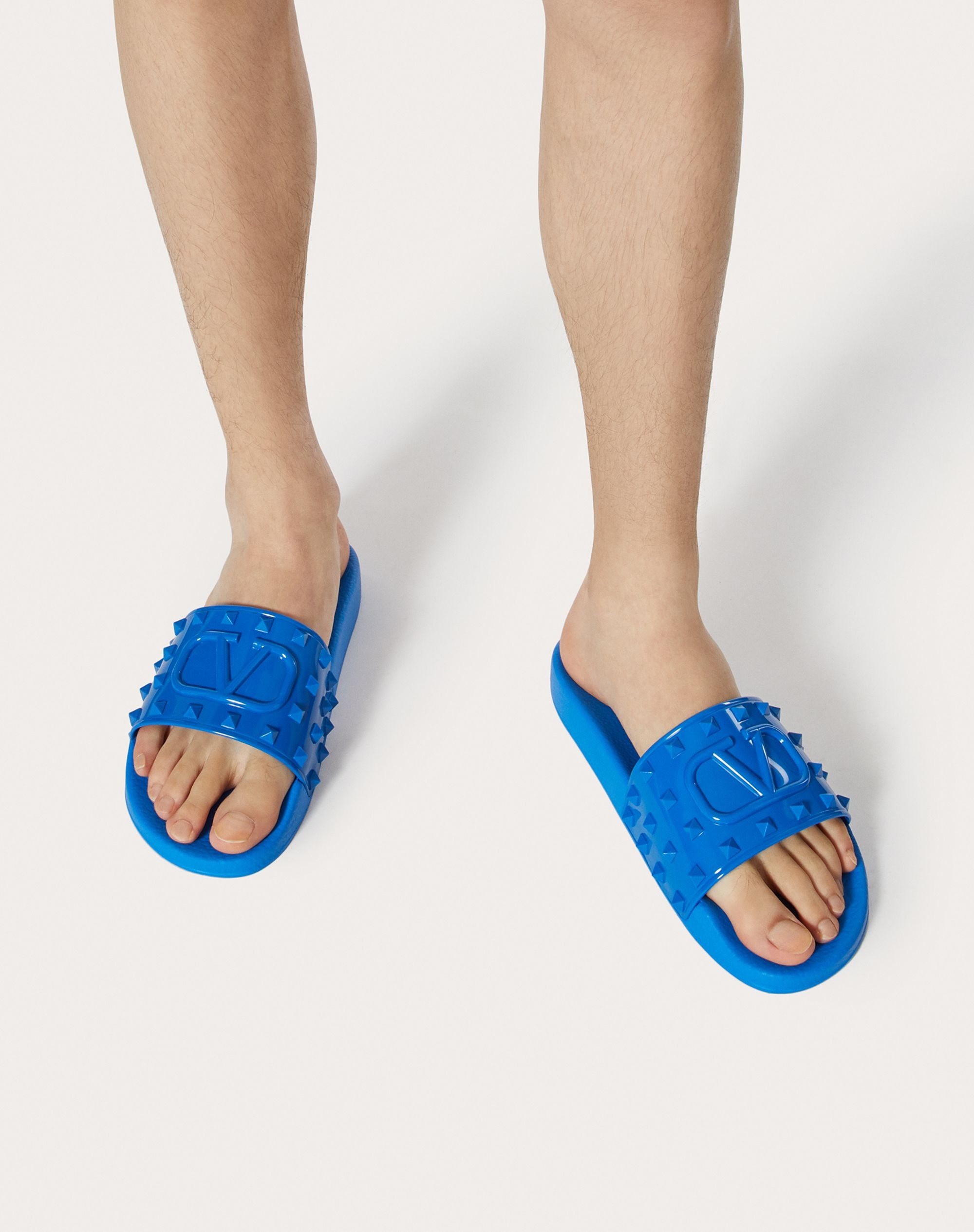 RUBBER SUMMER VLOGO SIGNATURE SLIDE SANDAL - 6