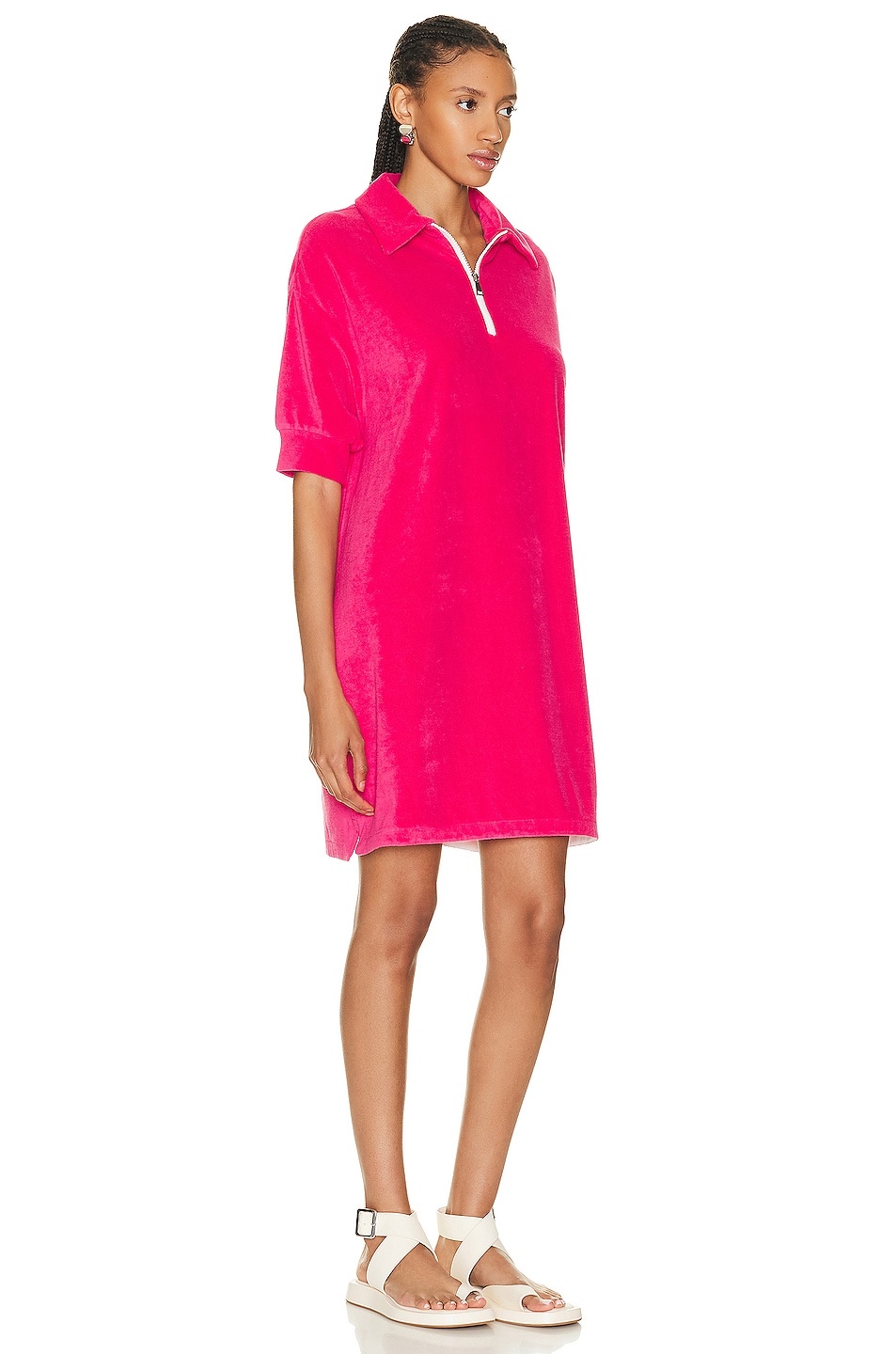 Terry Shirt Dress - 2
