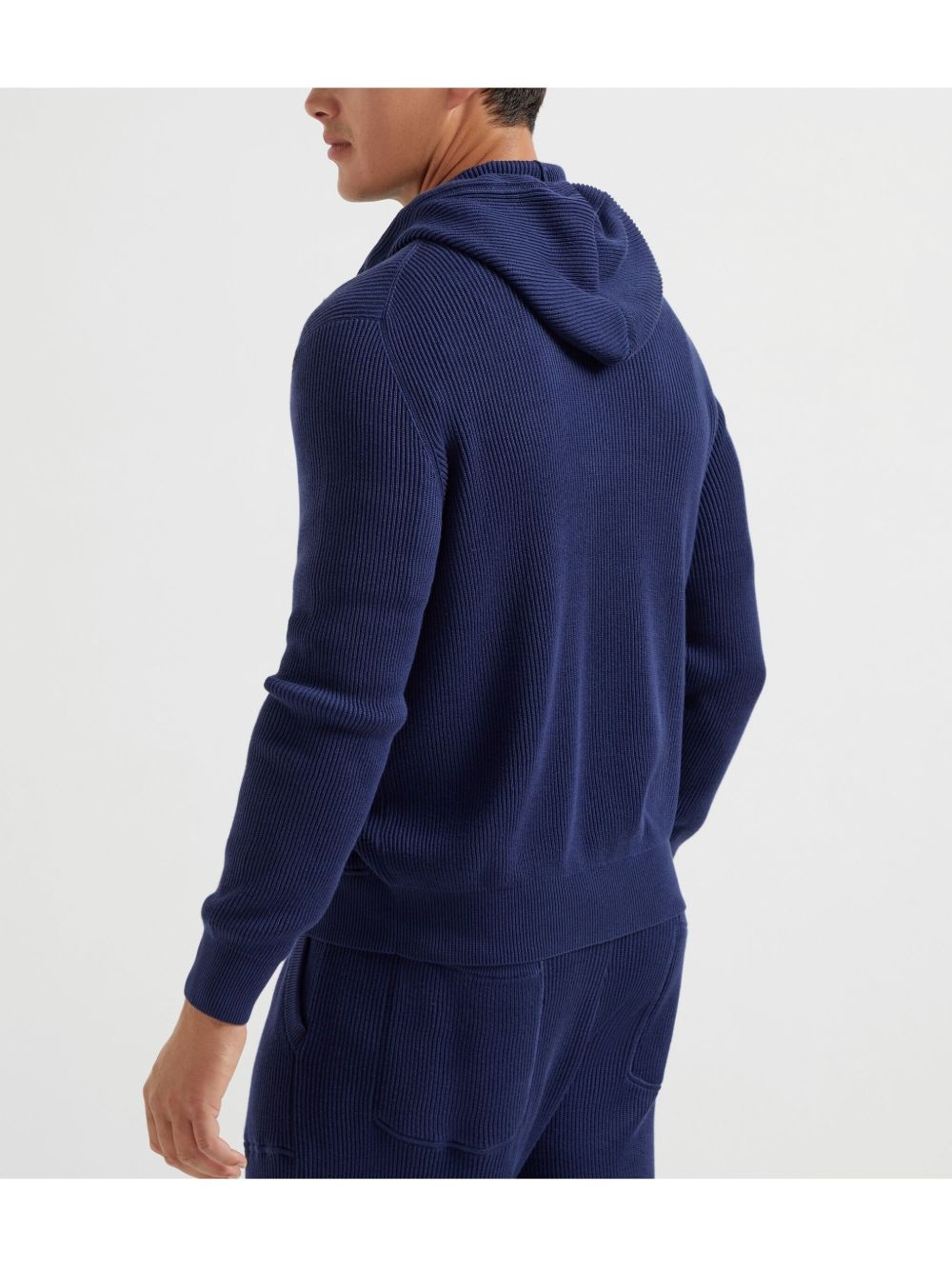 knitted hoodie - 4