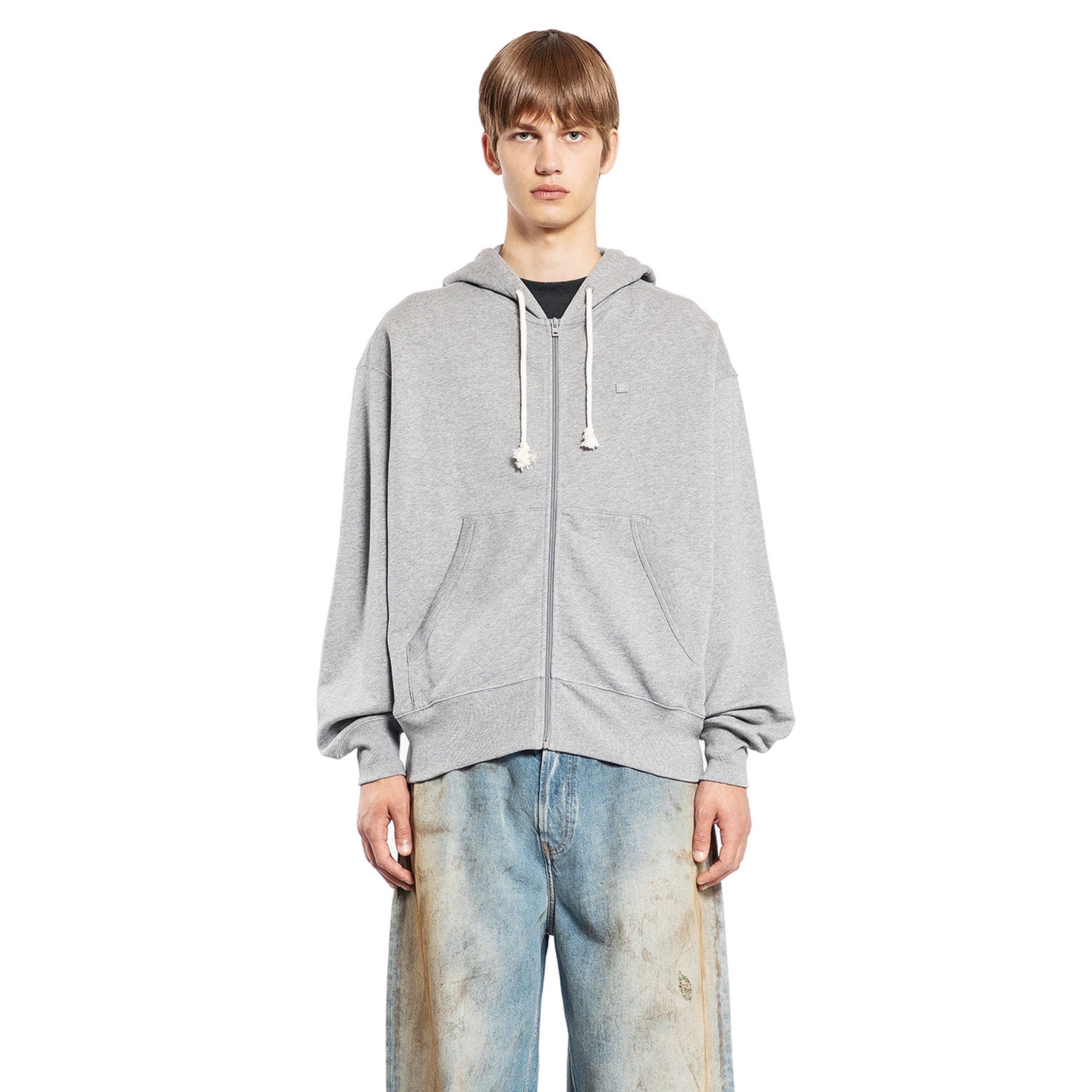 ACNE STUDIOS MAN GREY SWEATSHIRTS - 6