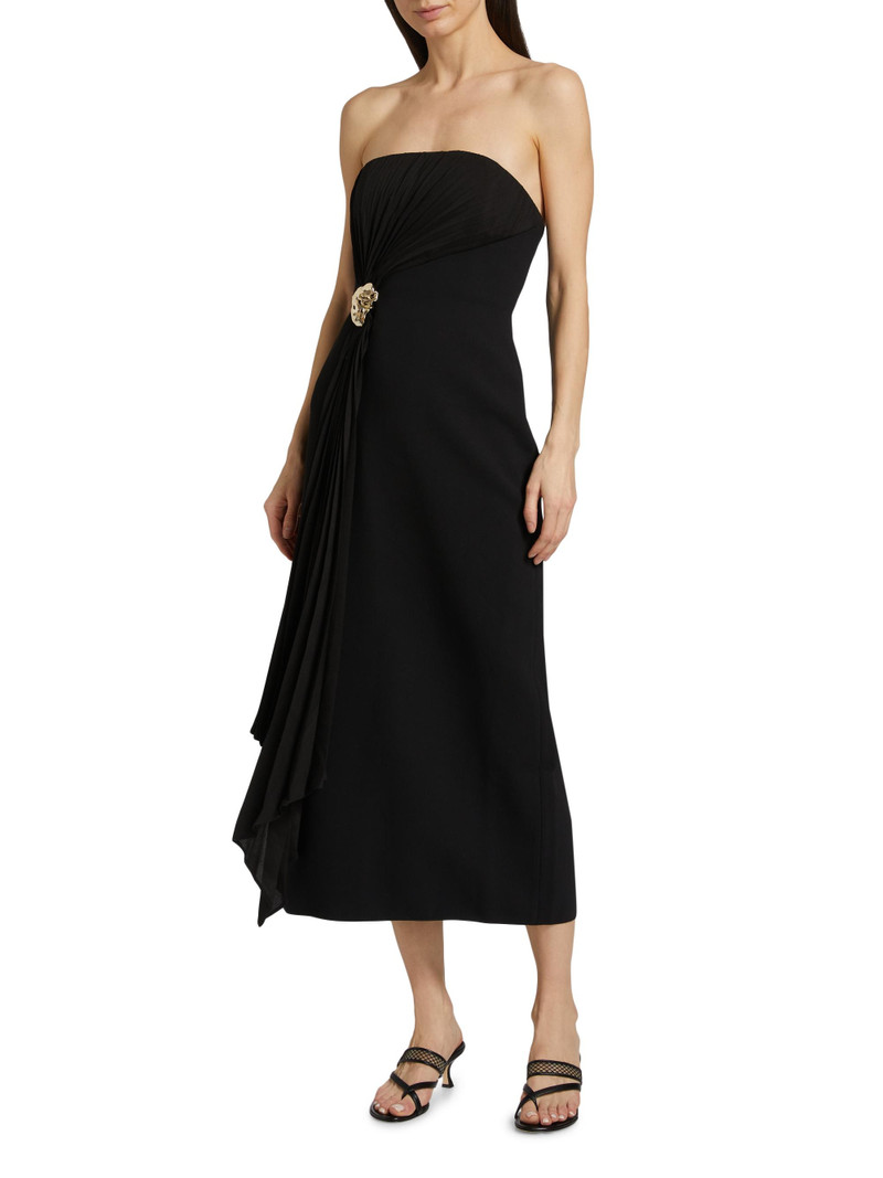 Women's Whitnell Bandeau Midi-Dress - Black 5