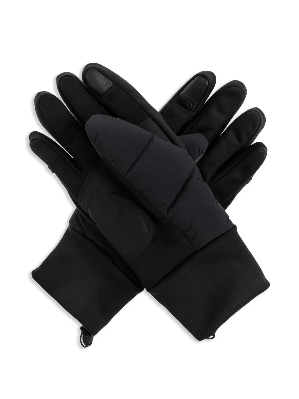 PADDED LOGO-TRIM GLOVES - 1