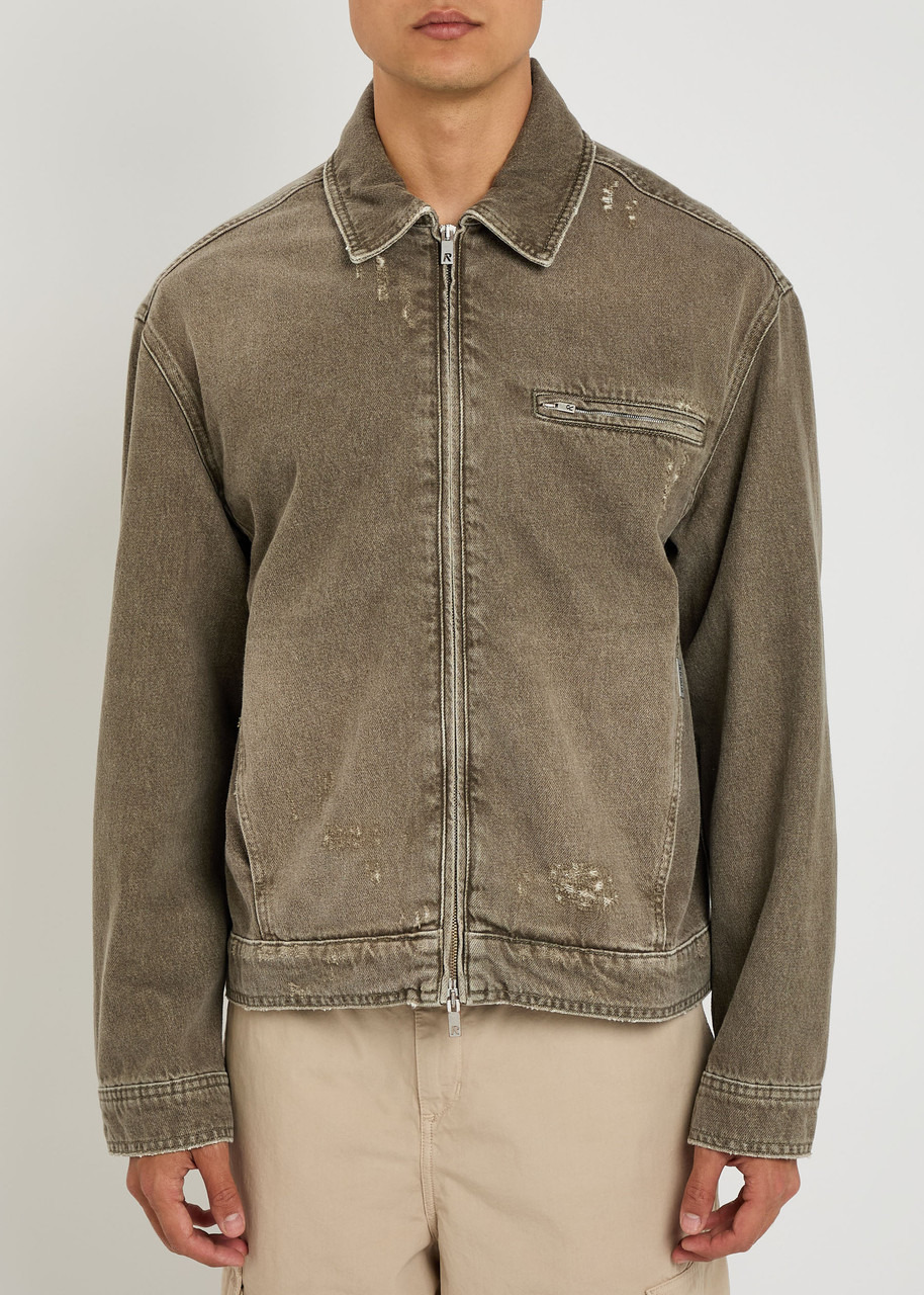 Represent Collared Denim Jacket - 2