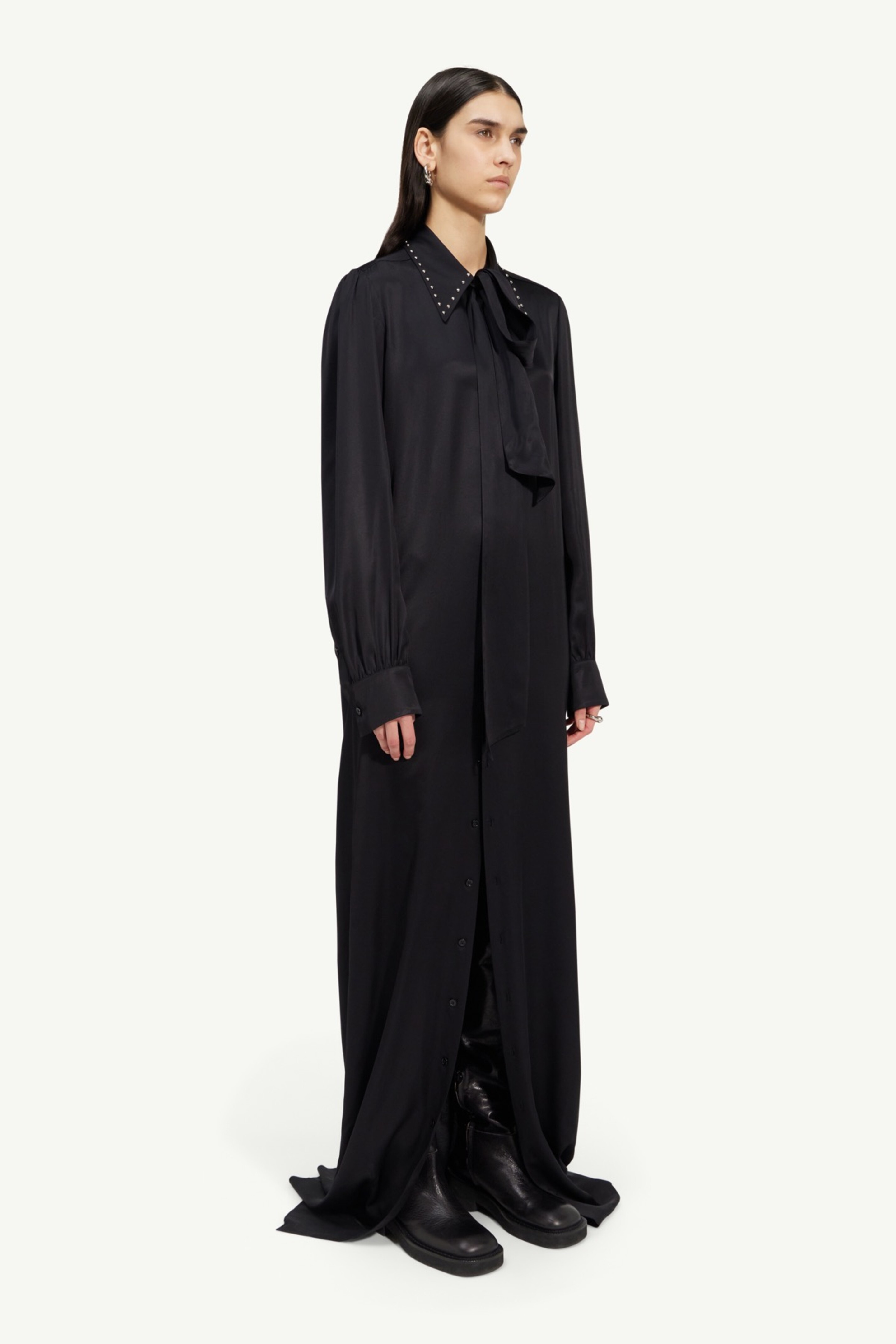 Fluid extra-long dress - 3